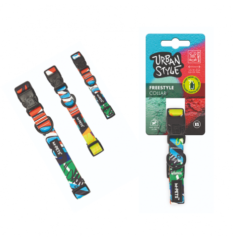 M-PETS Ошейник для собак URBAN STYLE М 30-50 см
