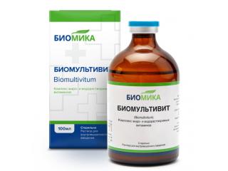 Биомультивит, раствор для внутримышечного введения, 100 мл