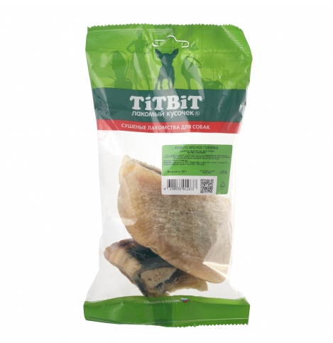 TiTBiT Копыто мясное говяжье для собак 220 г
