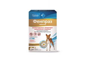 Фенпраз форте для собак средних пород и щенков, таблетки, № 6