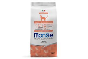 Monge Cat Speciality Line Monoprotein Adult Сухой корм  для взрослых кошек, из лосося 1,5 кг