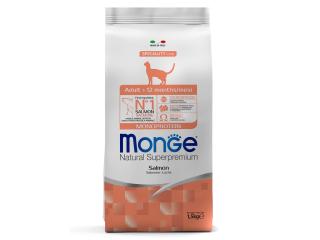 Monge Cat Speciality Line Monoprotein Adult Сухой корм  для взрослых кошек, из лосося 1,5 кг