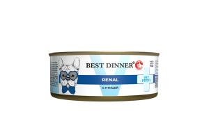 Best Dinner Vet Profi Renal Консервированный корм для собак с птицей, 100г