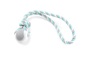 TRIOL Игрушка для собак "Верёвка c петлей, мяч", 300мм, серия PUPPY