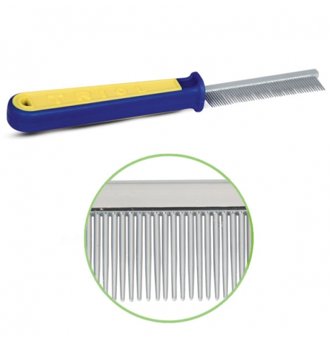 TRIOL Расческа для животных с частыми зубьями "Спорт", 30*190мм