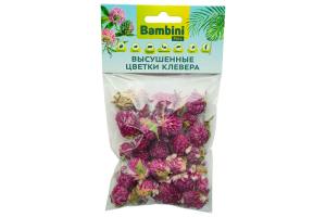 Bambini Pets высушенные цветы клевера Лакомство для грызунов и кроликов, 10 г.