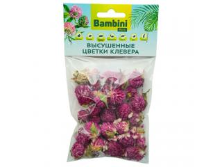 Bambini Pets высушенные цветы клевера Лакомство для грызунов и кроликов, 10 г.