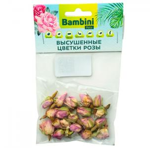 Bambini Pets высушенные цветы розы Лакомство для грызунов и кроликов, 10 г.