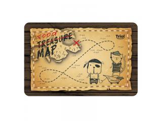 TRIOL Коврик под миску "Пираты", 430*280мм