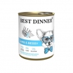Best Dinner для щенков конс.850г С ягненком и ягодами