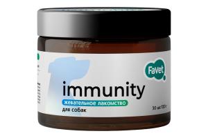 Favet Функциональное лакомство FerrumActive Soft Chews для иммунитета для собак, 120г