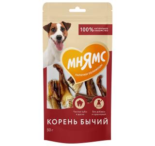 Мнямс Лакомство На каждый день для собак Корень бычий 50 г