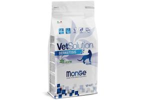 Monge VetSolution Cat Dermatosis Дерматозис Диетический корм для кошек при заболеваниях кожи 1,5 кг