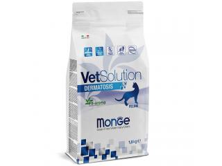 Monge VetSolution Cat Dermatosis Дерматозис Диетический корм для кошек при заболеваниях кожи 1,5 кг