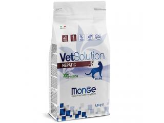Monge VetSolution Cat Hepatic Гепатик Диетический корм для кошек при заболеваниях печени 1,5 кг