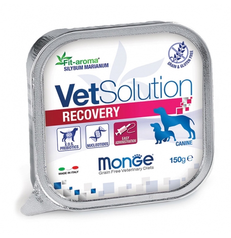 Monge VetSolution Dog Recovery Рекавери Диетический корм для собак при восстановлении питания в период выздоровления 150 г