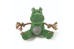 M-PETS игрушка мягкая для щенков TERRA TOTO бегемот 17см