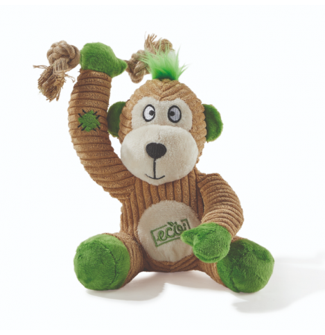 M-PETS игрушка мягкая для щенков TERRA ZUZU обезьяна 16см