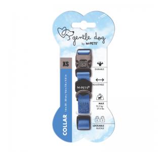 M-PETS ошейник для собак GENTLE DOG XS 20-30 см синий