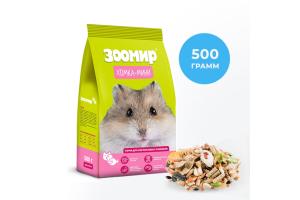 ЗООМИР Хомка-МИНИ - корм для карликовых хомяков,  500г