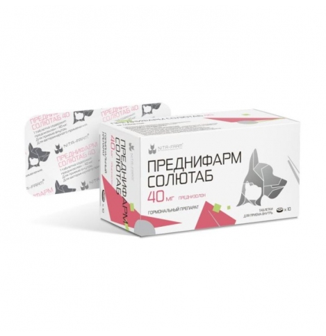 Преднифарм Солютаб 40мг, 10табл.