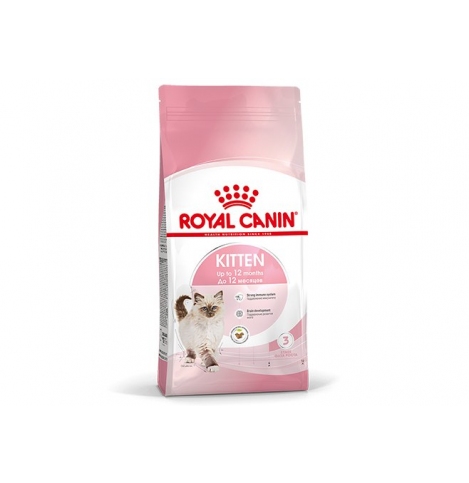 Royal Canin Корм сухой сбалансированный для котят в период второй фазы роста до 12 месяцев, 1,2кг