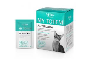 VEDA MY TOTEM ACTIFLORA синбиотический комплекс для кошек, 10г