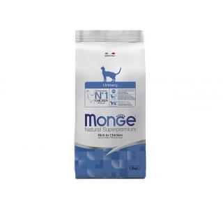 Monge Cat Daily Line Urinary для кошек, для профилактики МКБ, с курицей, 1,5кг