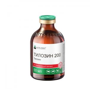 Тилозин 200 инъекционный, 50мл