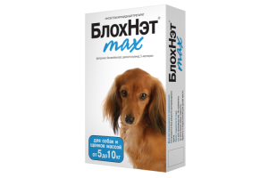 БлохНэт макс для собак 5-10 кг, пипетка 1 мл