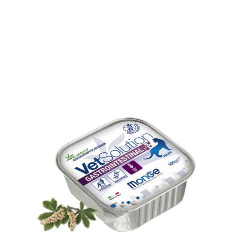 Monge VetSolution Cat Gastrointestinal Диетический корм для кошек при заболеваниях ЖКТ, 100г