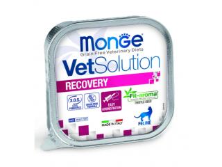 Monge VetSolution Cat Recovery Рекавери Диетический корм для кошек при восстановлении питания в период выздоровления, 100г