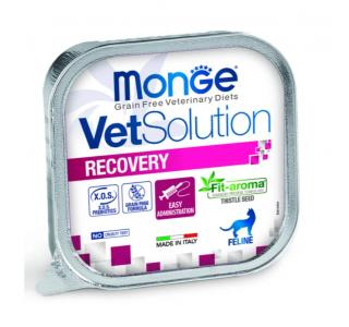 Monge VetSolution Cat Recovery Рекавери Диетический корм для кошек при восстановлении питания в период выздоровления, 100г