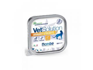 Monge VetSolution Cat Urinary Struvite Уринари Струвит Диетический корм для кошек при заболеваниях мочеполовой системы и струвитном течении МКБ, 100г