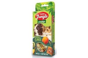 HAPPY JUNGLE корзинки для грызунов престиж мед и фрукты (3 шт)