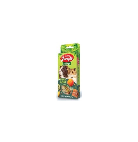 HAPPY JUNGLE корзинки для грызунов престиж мед и фрукты (3 шт)