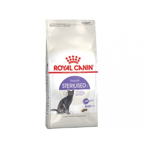 Royal Canin Sterilised 37, Корм сухой сбалансированный для взрослых стерилизованных кошек, 1,2 кг
