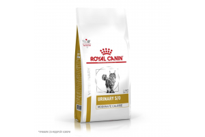 Royal Canin Urinary S/O Moderate Calorie (Уринари С/О Модерейт Кэлори) Корм сухой для взрослых кошек, склонных к набору лишнего веса, при мочекаменной болезни, 350г