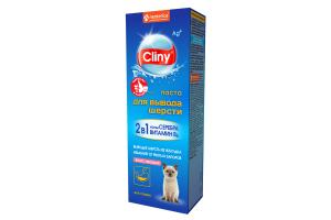 Cliny Паста для вывода шерсти для кошек, со вкусом лосося, 75 мл