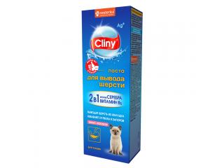 Cliny Паста для вывода шерсти для кошек, со вкусом лосося, 75 мл