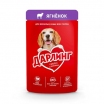 Darling корм полнорационный для взрослых собак, кусочки с ягненком в подливе, 75г