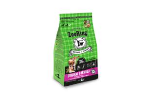 ZOORING Original Formula Телятина и рис с глюкозамином и хондроитином Для взрослых собак средних и крупных пород, особенно подходит для собак со светлым окрасом шерсти, 2 кг