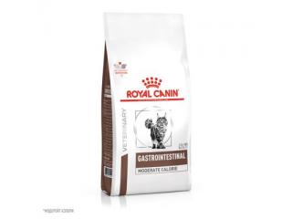 Royal Canin Gastrointestinal Moderate Calorie Корм сухой для кошек, склонных к набору лишнего веса, при расстройствах пищеварения, 350 г