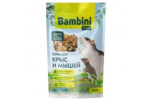 Bambini Pets Корм для крыс и мышей, 400 г