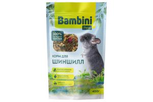 Bambini Pets Корм для шиншилл, 400 г