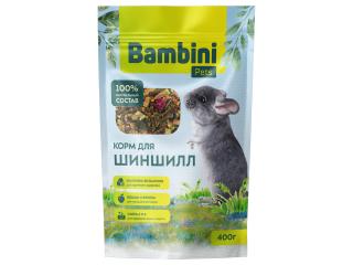 Bambini Pets Корм для шиншилл, 400 г