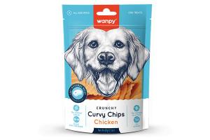 Wanpy Dog Лакомство для собак «хрустящие чипсы» из курицы, 60 г