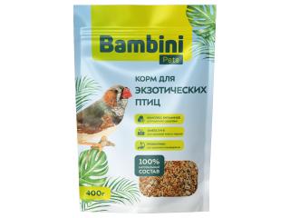 Bambini Pets Корм для экзотических птиц, 400 г
