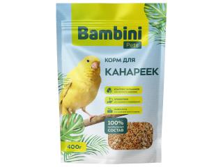 Bambini Pets Корм для канареек, 400 г