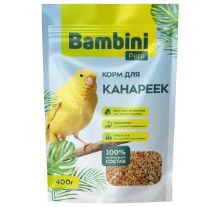 Bambini Pets Корм для канареек, 400 г